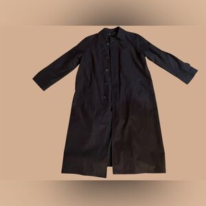 Claiborne Men's Black Coat, Vintage, Timeless Everyday Style